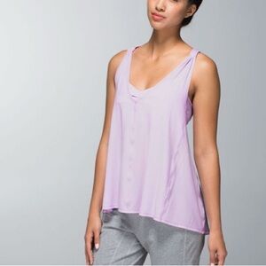 Lululemon Breathe & Flow Tank
Pretty Purple